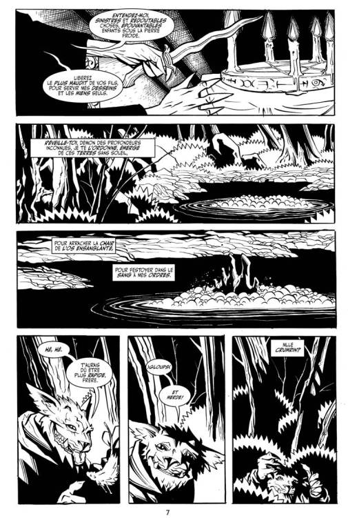 extrait du tome 2 de Courtney Crumrin