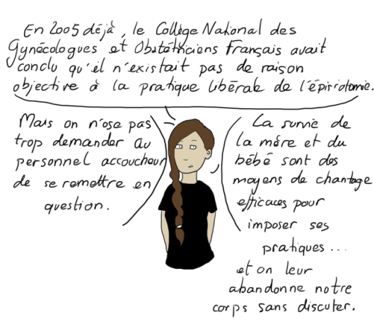 extrait d'un article de l'illustratrice Emma : l'histoire de ma copine Cécile
