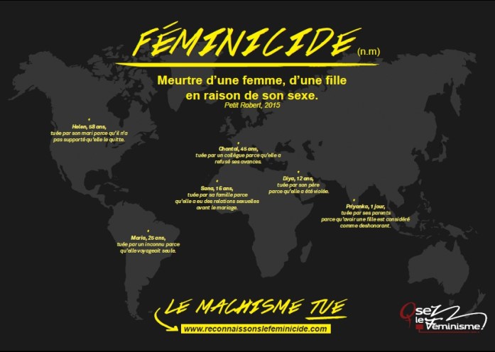 Féminicide Ose le Féminisme
