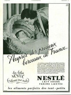Publicité Nestlé 1940