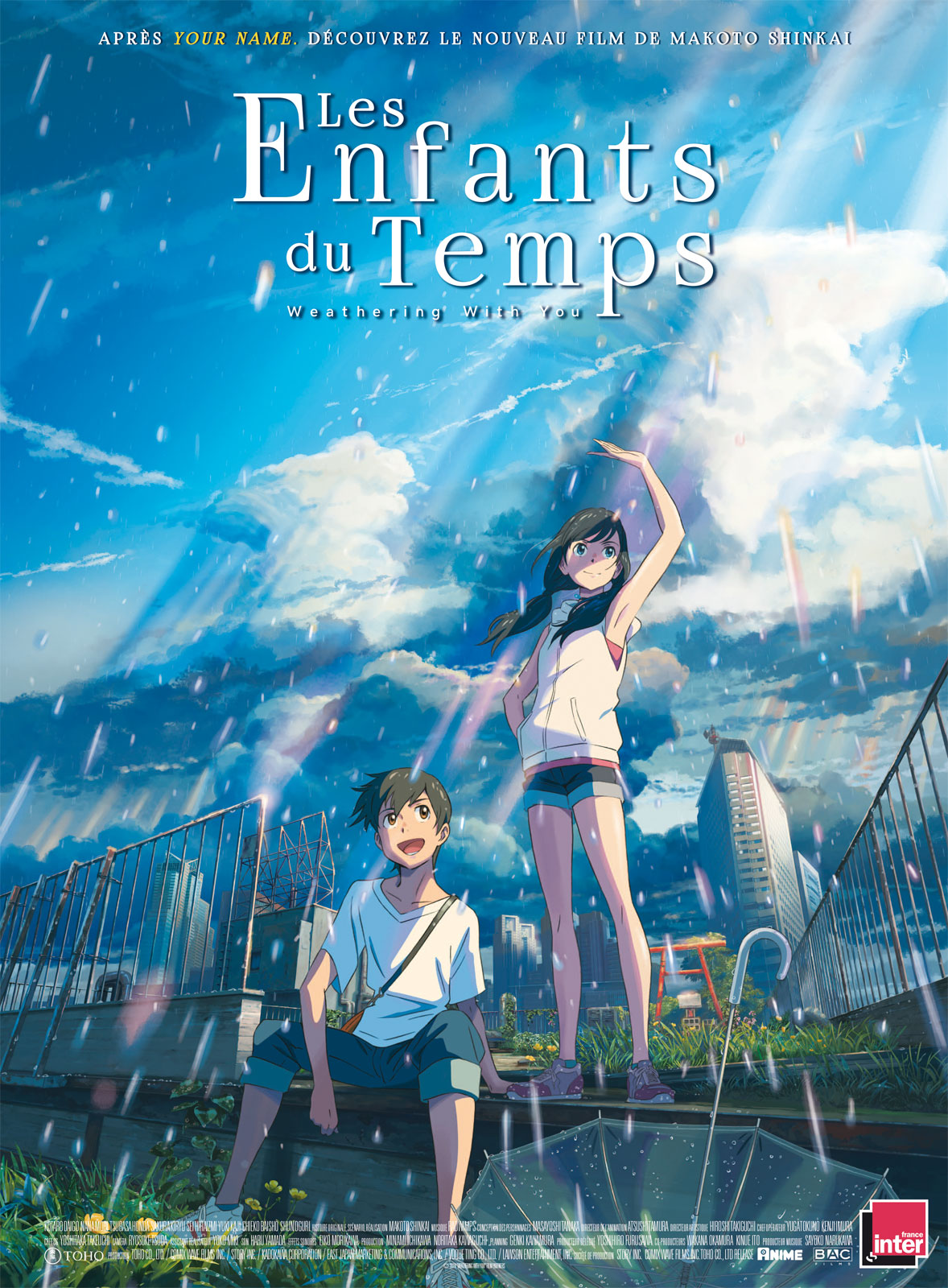 Les enfants du temps Makoto Shinkai